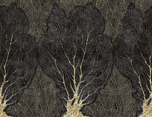 Золотые фотообои Factura Ar-Deco FORESTA 10